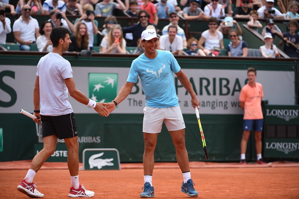 Rafael Nadal Novak Djokovic Roland-Garros 2018