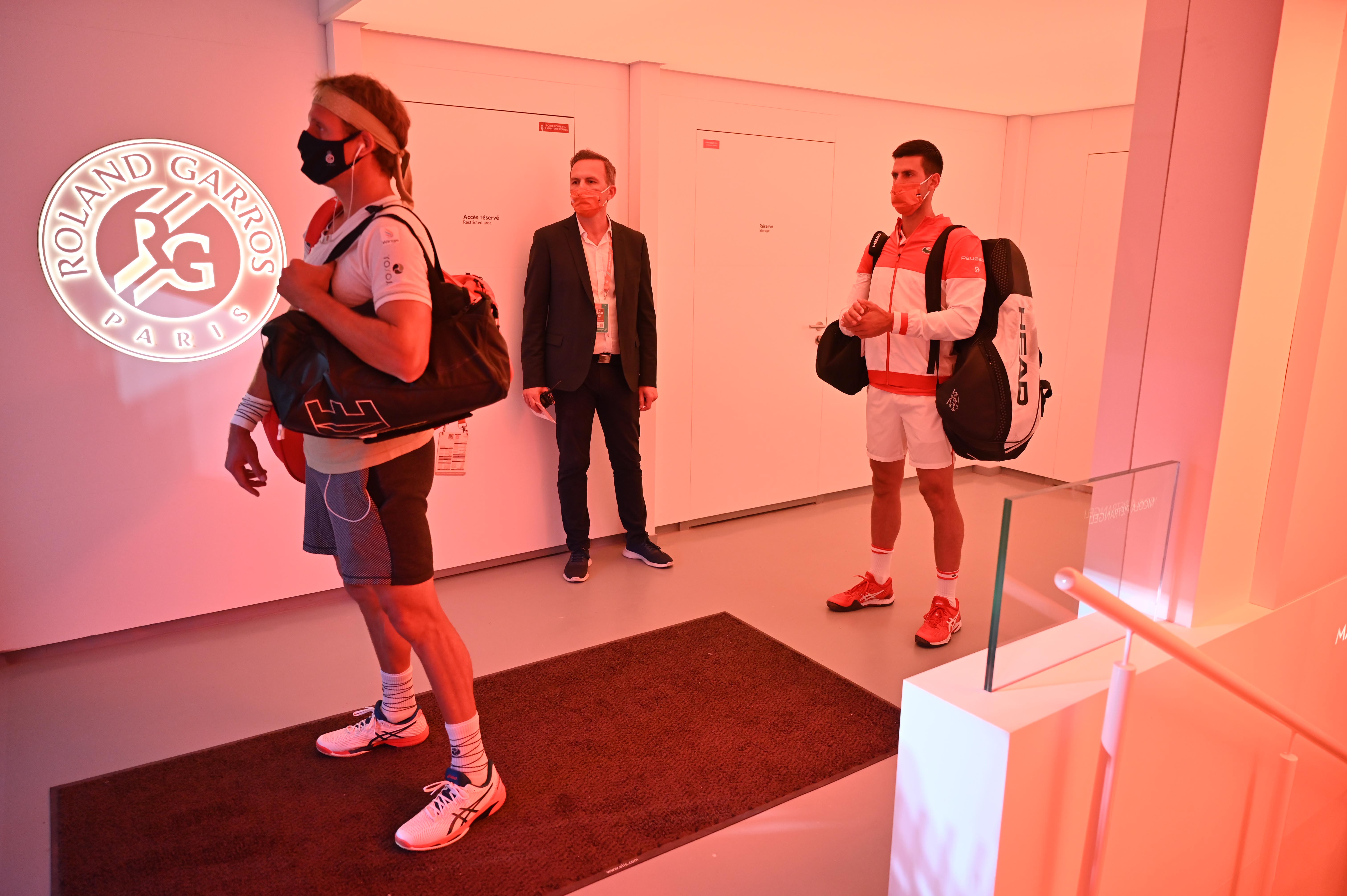 Djokovic Sandgren 