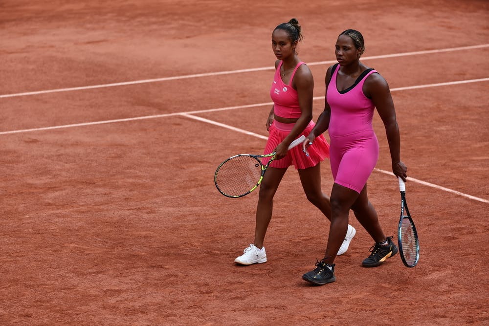 LEYLAH FERNANDEZ, TAYLOR TOWNSEND, ROLAND-GARROS 2023, DOUBLE DAMES, 1/4 DE FINALE