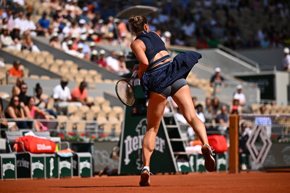 Marta Kostyuk, first round, Roland-Garros 2023