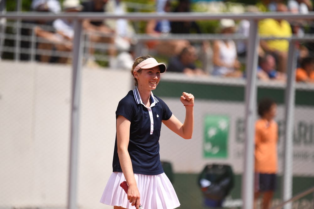 Cristina Bucsa, 3e tour, qualifications, Roland-Garros 2022