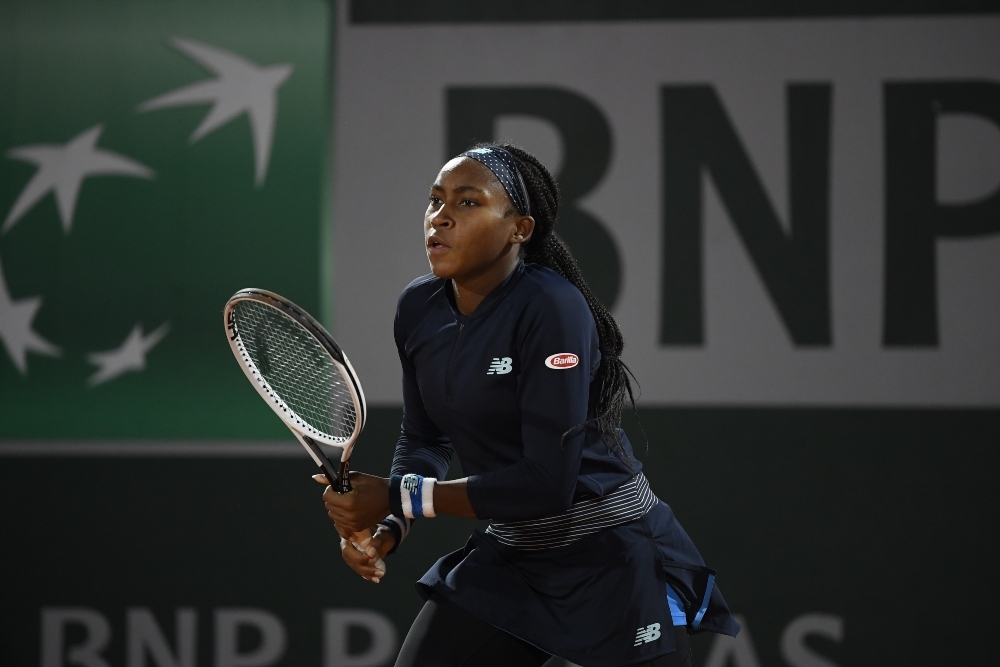 Cori Gauff, Roland-Garros 2020, 1er tour