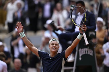 Holger Rune, huitièmes de finale, Roland-Garros 2022