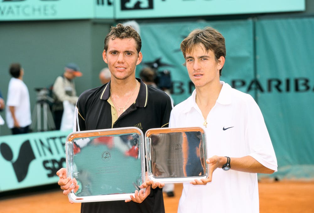 Paul-Henri Mathieu Tommy Robredo Roland-Garros juniors 2000