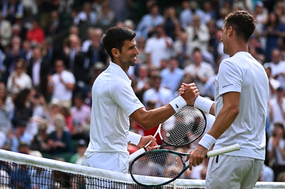 Novak Djokovic, Thanasi Kokkinakis, second-round, Wimbledon 2022