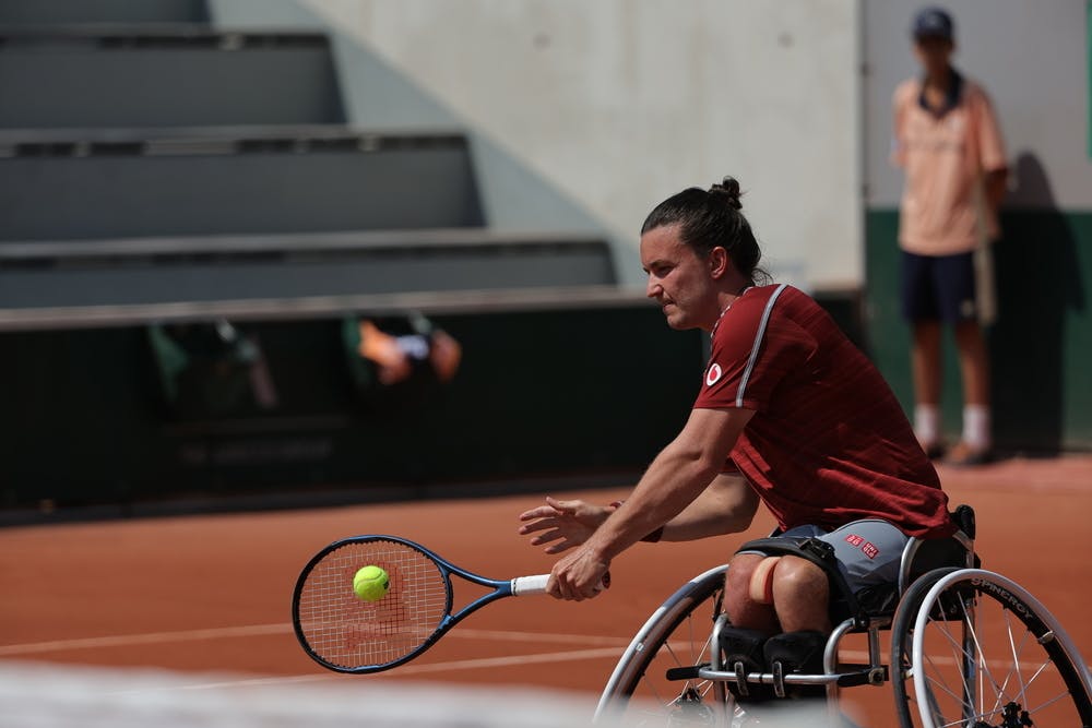 Gordon Reid, first round, men's wheelchair singles, Roland-Garros 2023