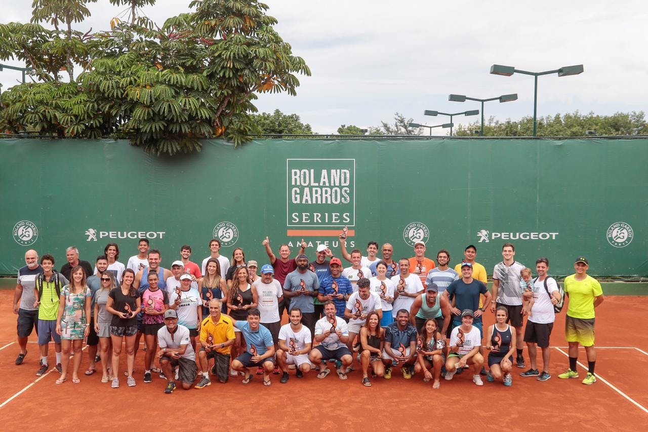 All players ofn the 2019 Roland-Garros Amateur Series in Brazil