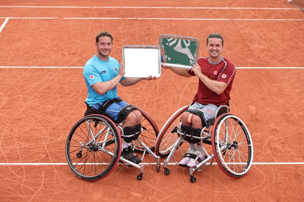 Alfie Hewett, Gordon Reid, final, men's wheelchair doubles, Roland-Garros 2023
