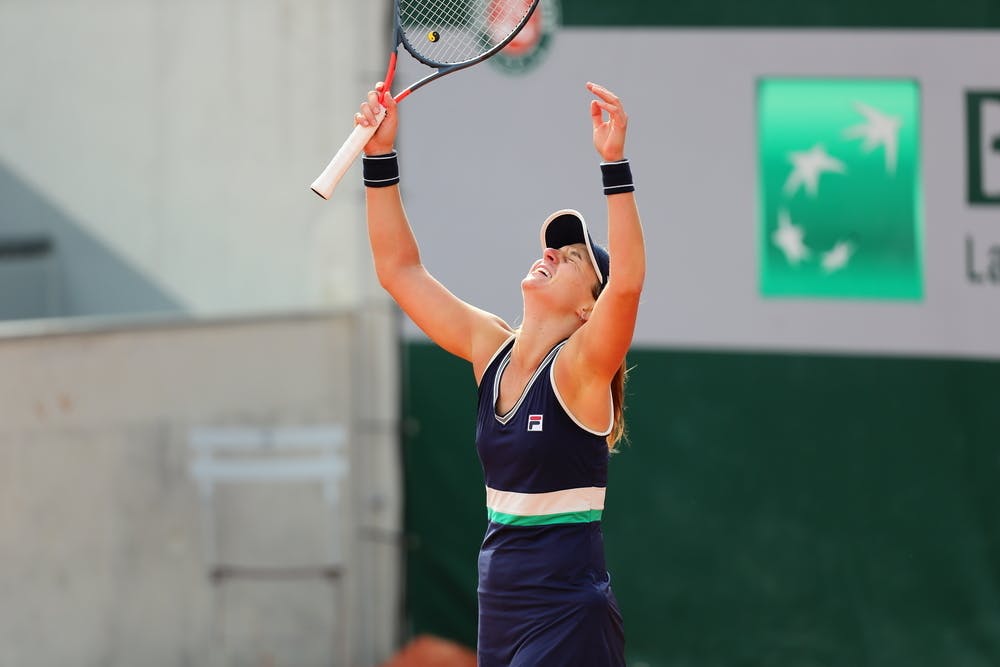 Nadia Podoroska, Roland Garros 2020, qualifying final round