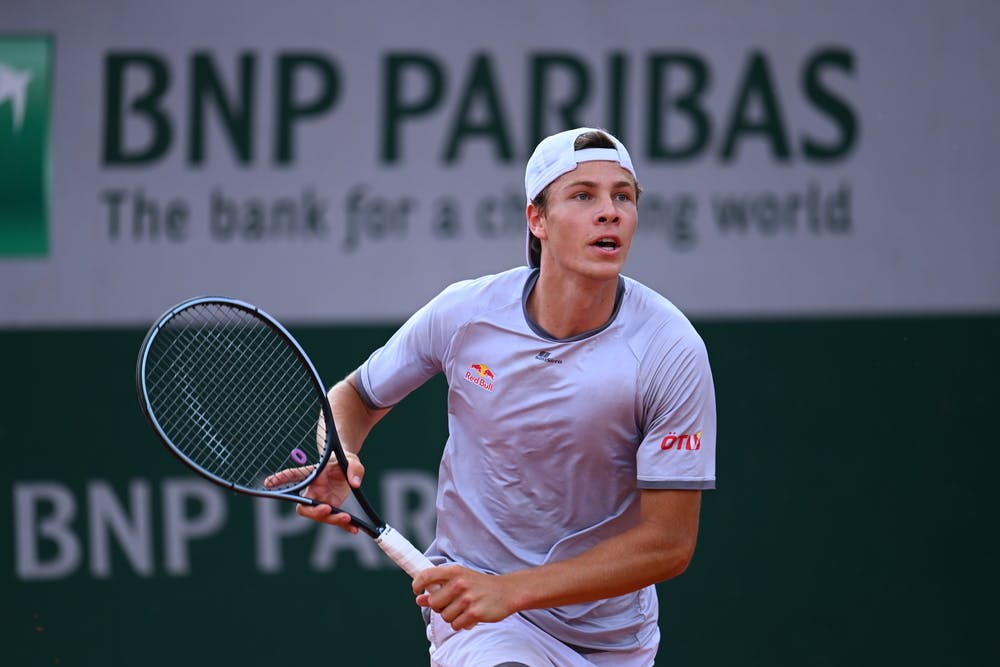 Joel Schwaerzler, Roland-Garros 2023, Simple Garcons, 1/8 de Finale