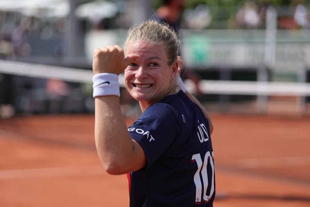 Diede de Groot, first round, women's wheelchair singles, Roland-Garros 2023