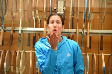 Garbiñe Muguruza kiss