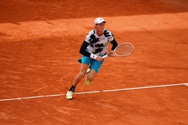 Jannik Sinner, Roland-Garros 2020, huitièmes de finale