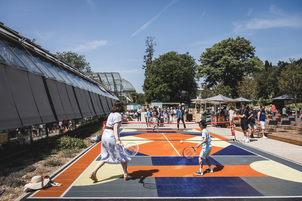 Urban tennis, journée Yannick Noah, Roland-Garros 2023