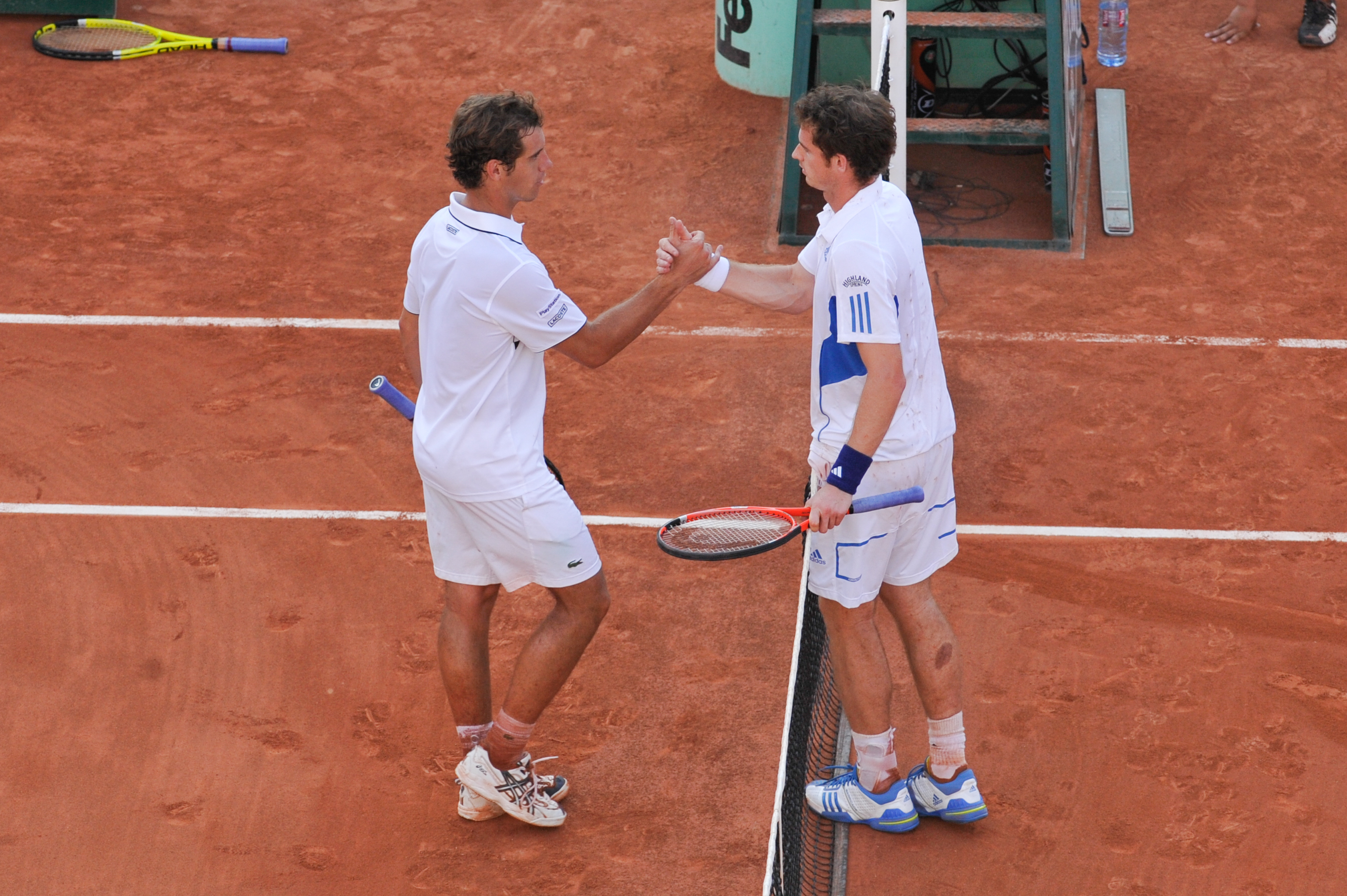 Murray against Gasquet, Roland-Garros 1st round 2010