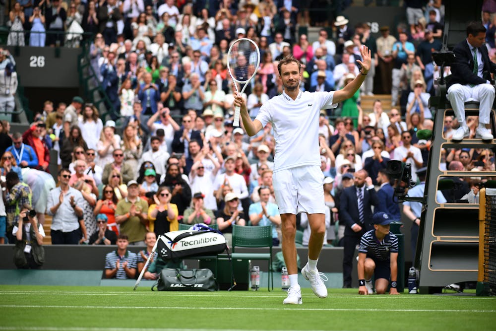 Daniil Medvedev / 1e tour Wimbledon 2023