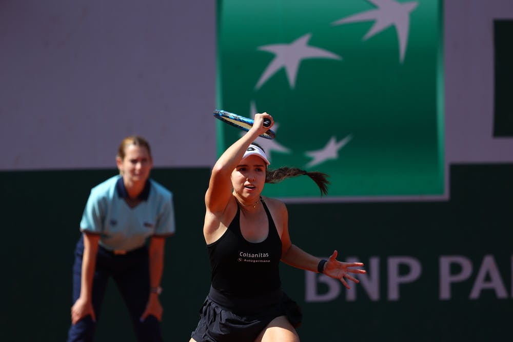 Camila Osorio, first round, Roland-Garros 2023