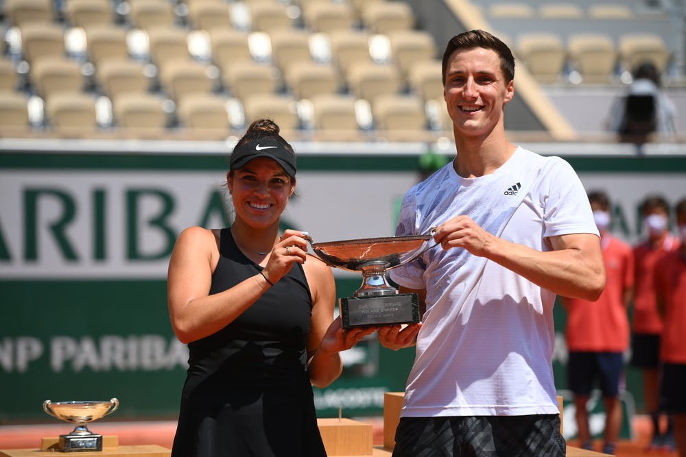 Joe Salisbury et Desirae Krawczyk, Roland-Garros 2021