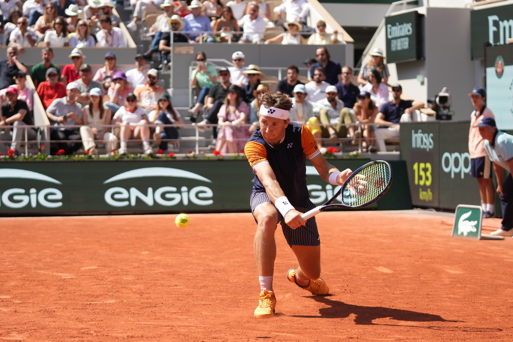 Casper Ruud, huitièmes de finale, Roland-Garros 2023