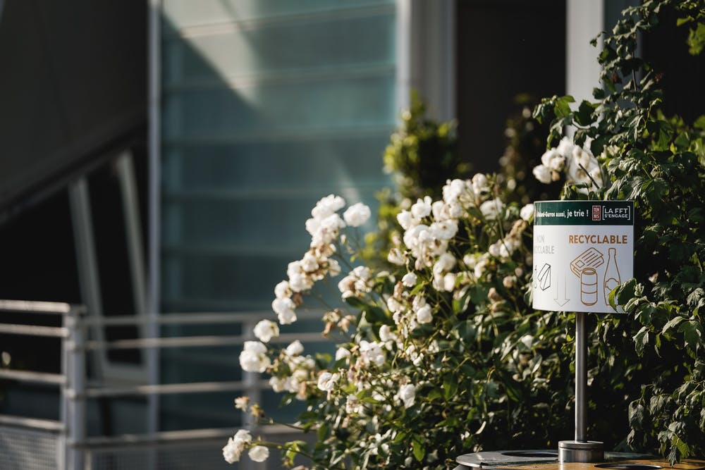 Recycling at Roland-Garros