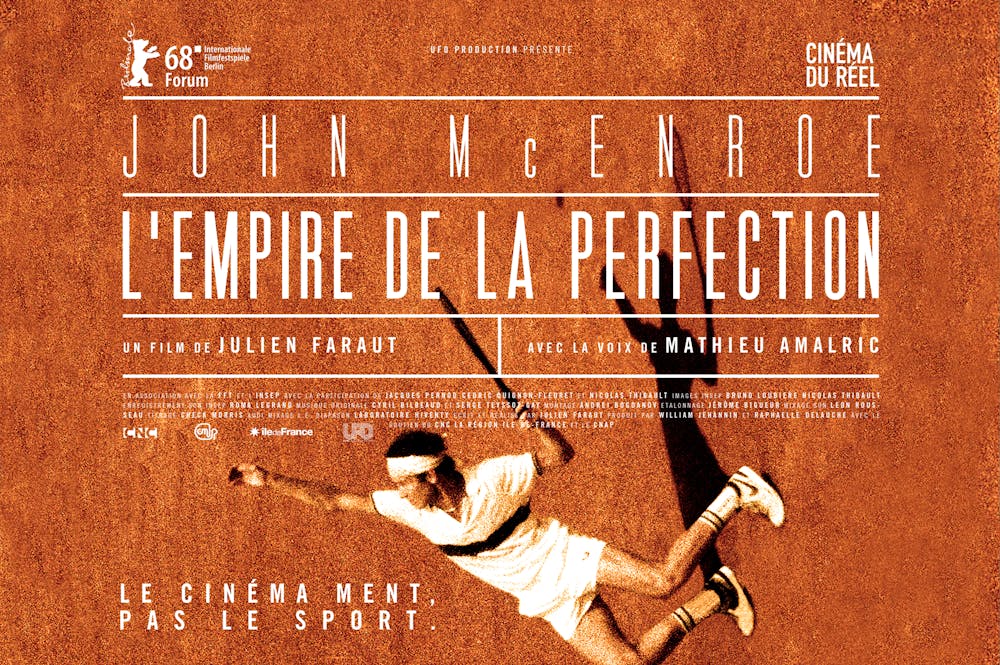 L'Empire de la Perfection film John McEnroe L'Empire de la Perfection film John McEnroe