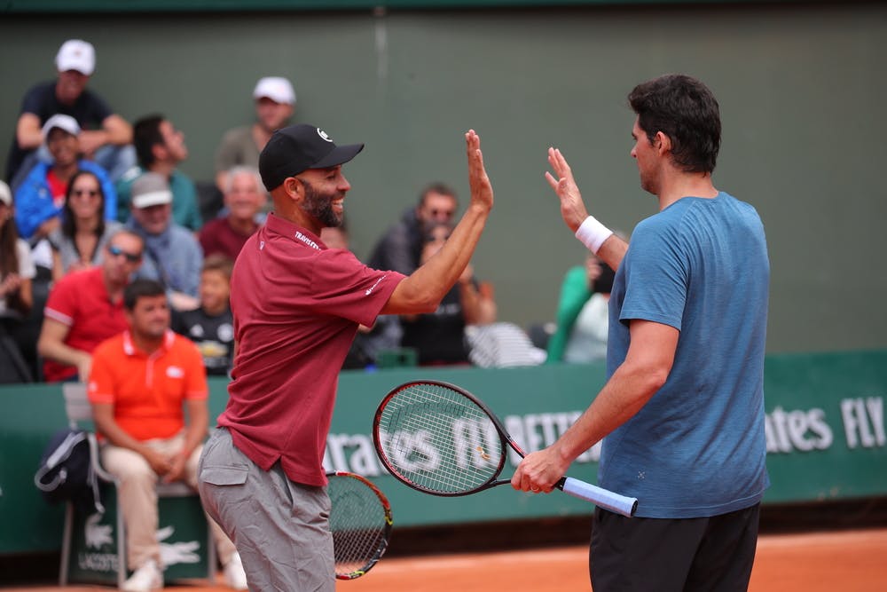 James Blake - Mark Philippoussis - Trophée des légendes