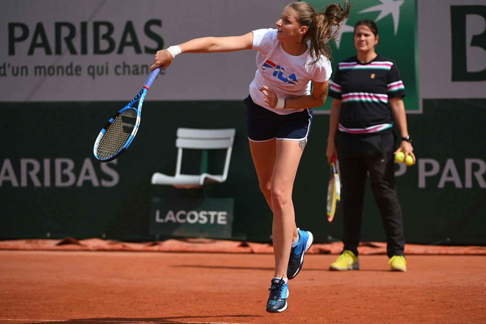 Karolina Pliskova - Roland-Garros 2019 - entraînement