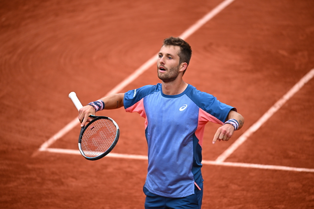 Corentin Moutet, 1er tour, Roland-Garros 2022