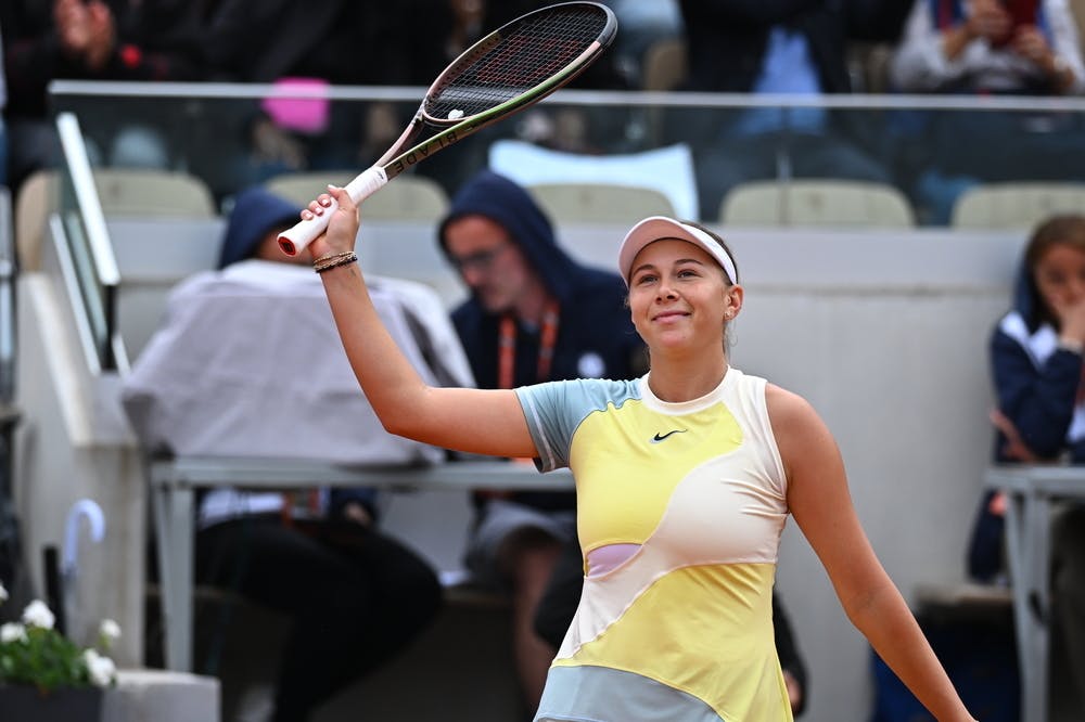 Amanda Anisimova, Roland Garros 2022, first round