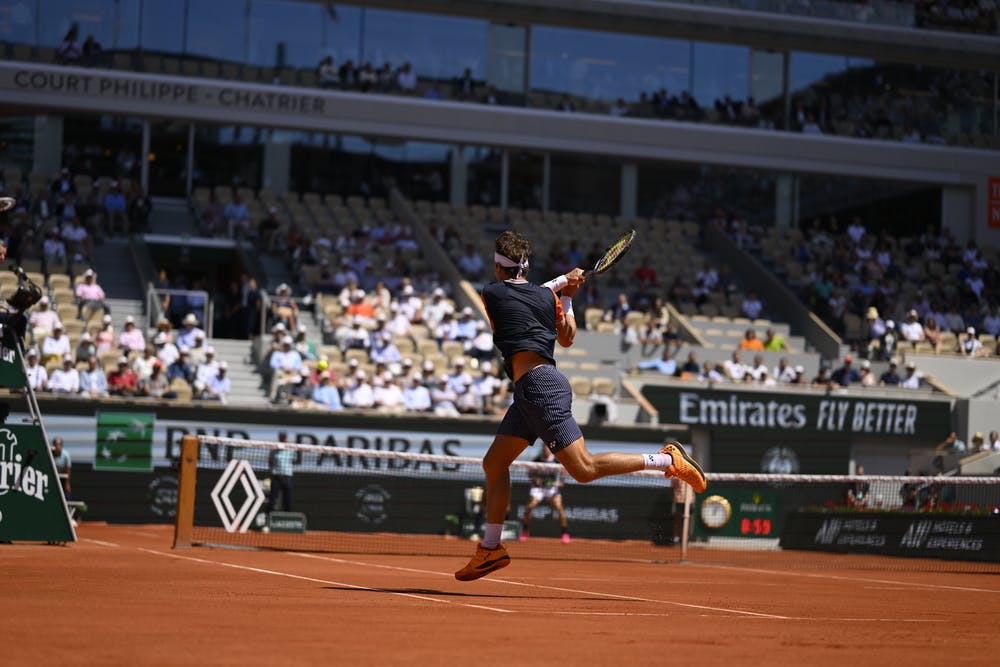 Casper Ruud, second round, Roland-Garros 2023