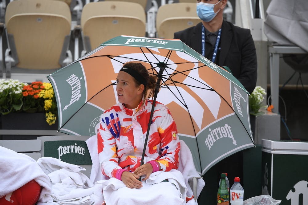 Victoria Azarenka, Roland Garros 2020, first round