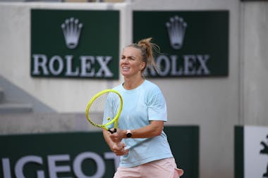 Svetlana Kuznetsova, Roland-Garros 2020, entraînement, qualification