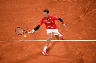 Novak Djokovic, Roland-Garros 2020, huitièmes de finale