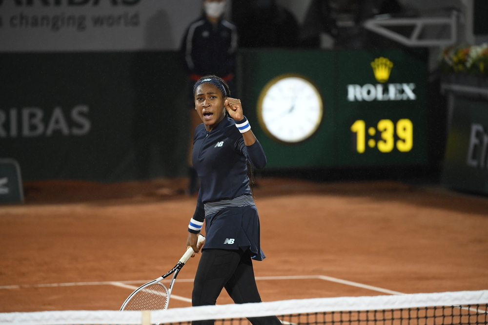 Cori Gauff, Roland-Garros 2020, 1er tour