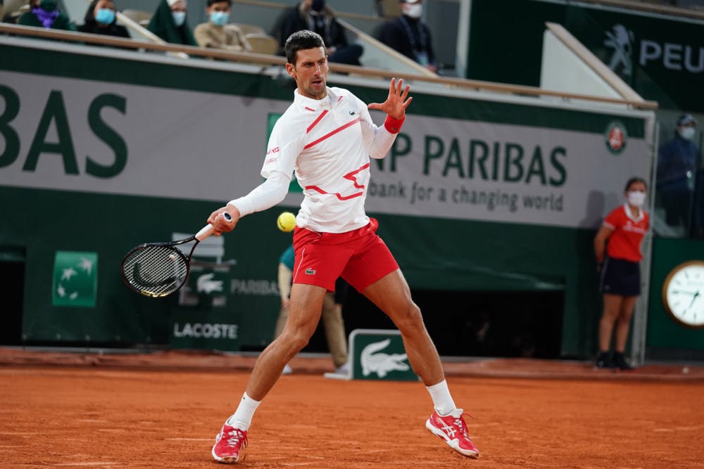 Novak Djokovic, Roland-Garros 2020, 3e tour