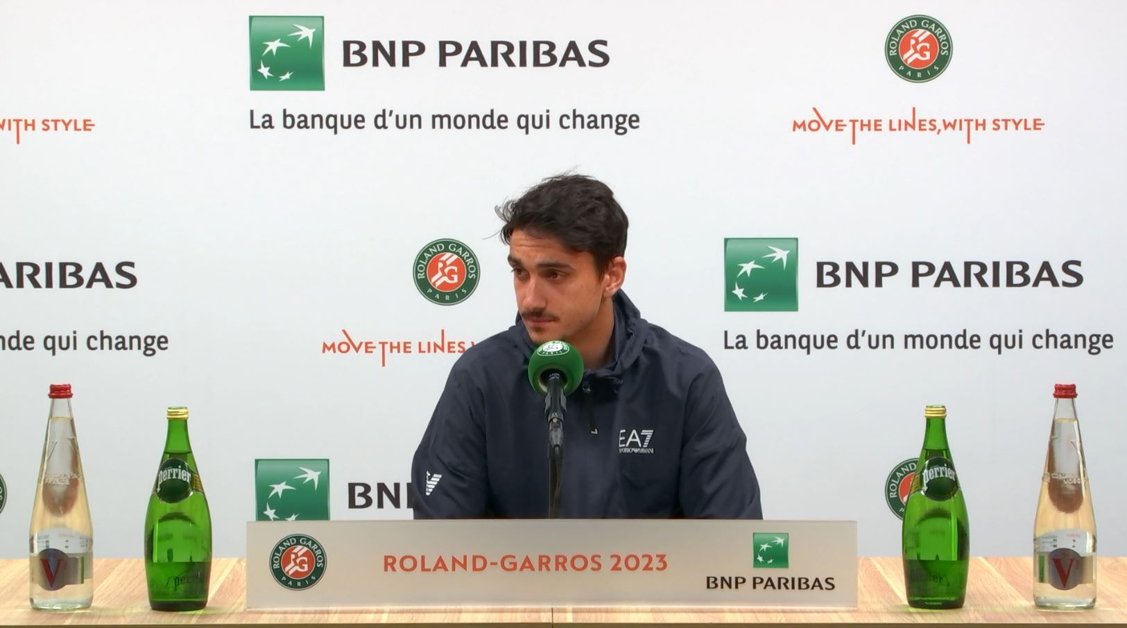 Lorenzo Sonego, third round, Roland-Garros 2023