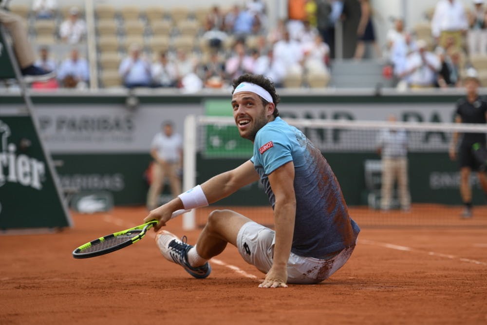 Roland-Garros 2018, 8e de finale, Marco Cecchinato, 