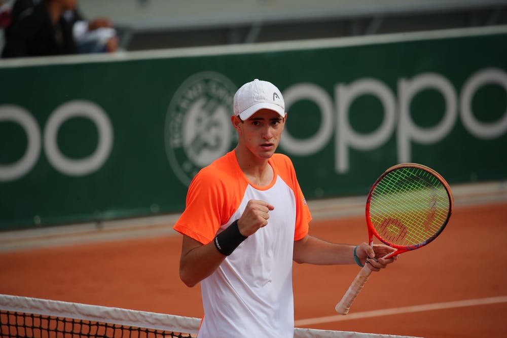 Gustavo Heide winner of the Roland-Garros Junior Wild Card series 2019