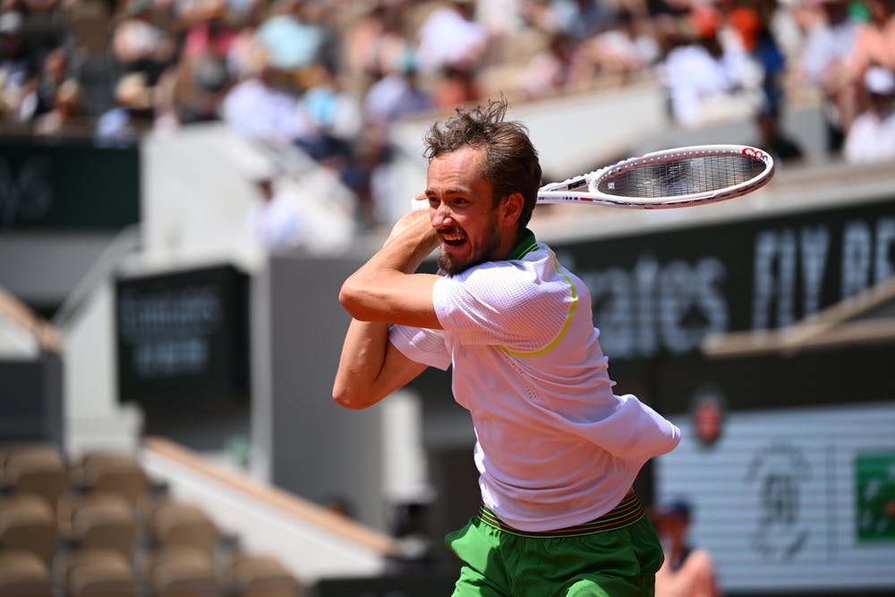 Daniil Medvedev, first round, Roland-Garros 2023