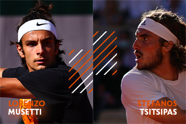 Musetti Tsitsipas session soirée 2022