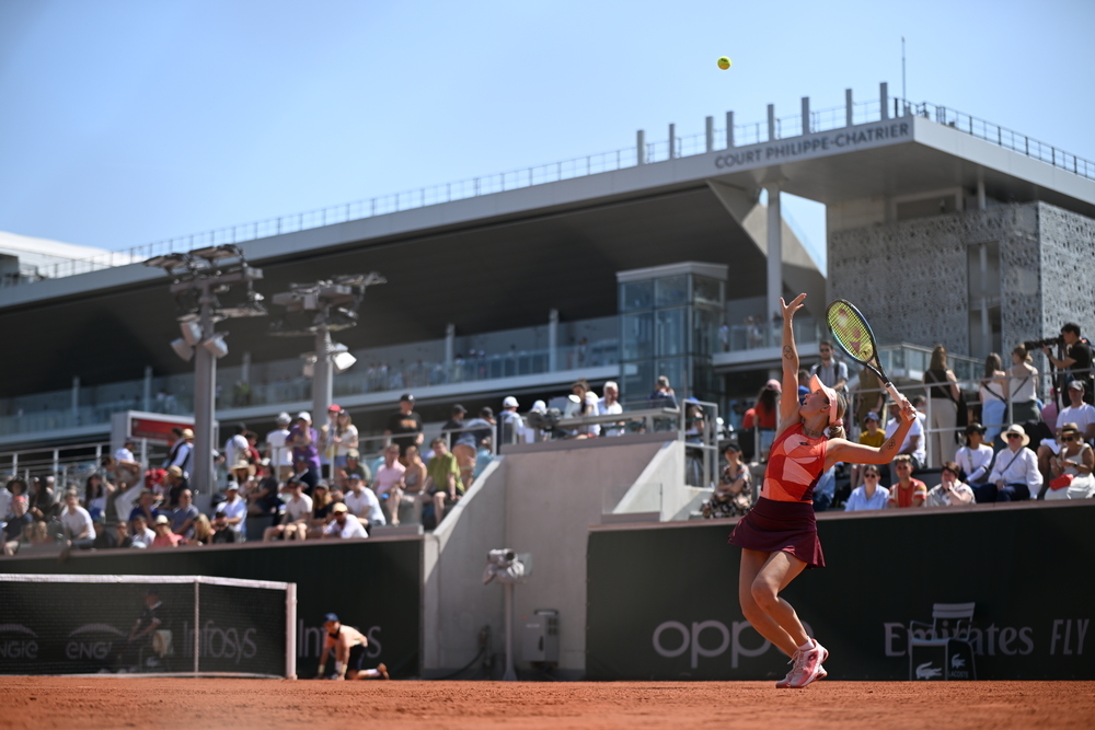 Storm Hunter, first round, Roland-Garros 2023