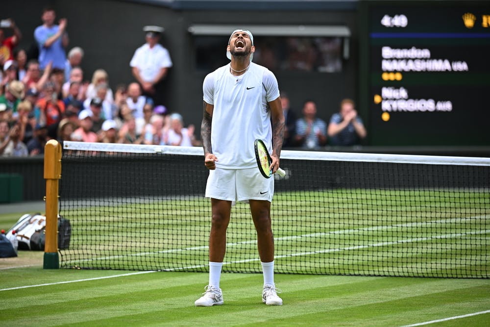 Nick Kyrgios Wimbledon 2022