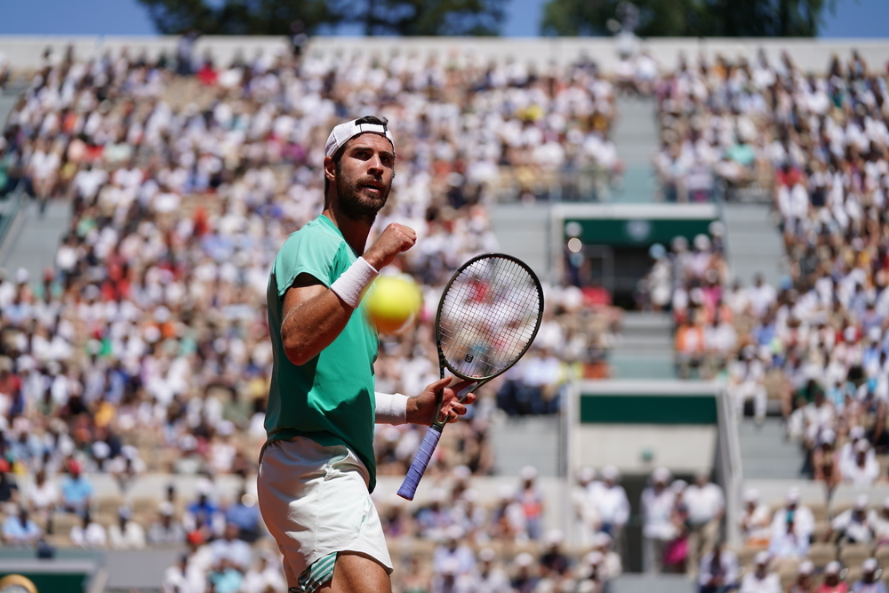 Karen Khachanov, huitièmes de finale, Roland-Garros 2023
