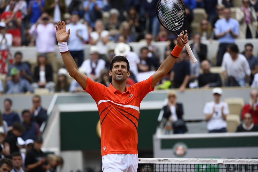 Djokovic fixes sights on Federer's record double - Roland-Garros - The
