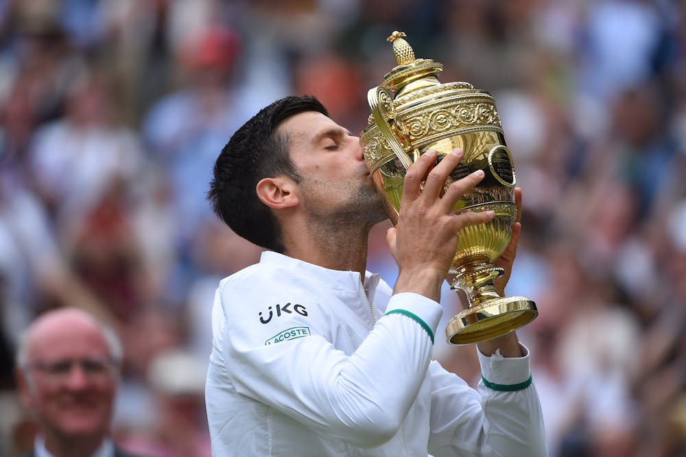 Novak Djokovic Wimbledon 2021 winner