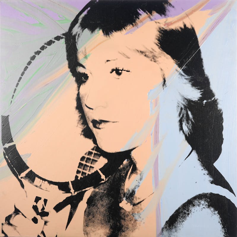 Chris Evert par Andy Warhol