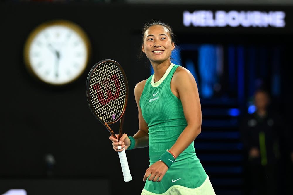Qinwen Zheng / Huitièmes de finale Open d'Australie 2024