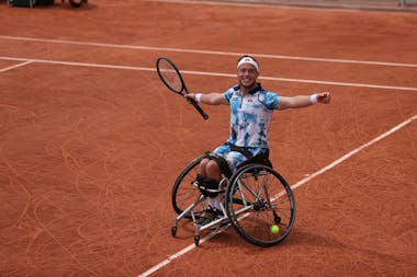 Alfie Hewett, Roland Garros 2021, wheelchair final