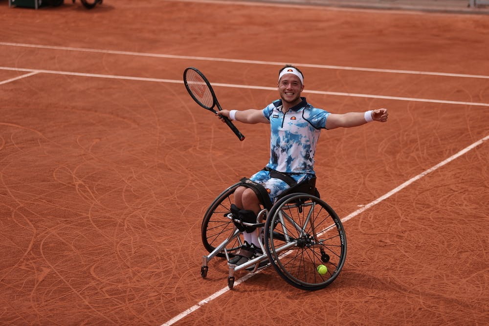 Alfie Hewett, Roland Garros 2021, wheelchair final
