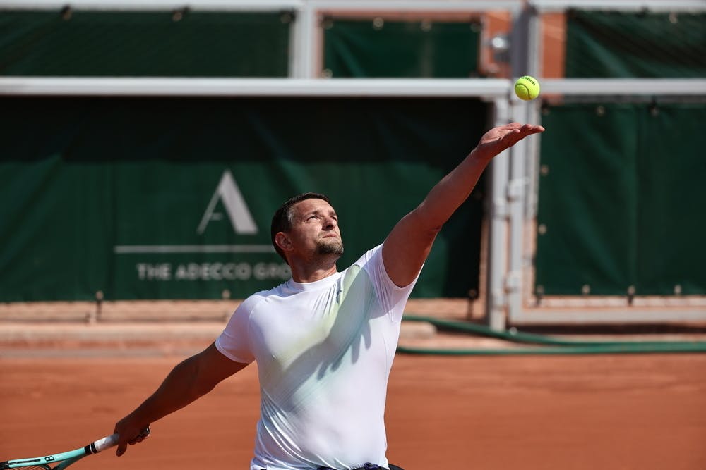 Joachim Gerard, first round, men's wheelchair singles, Roland-Garros 2023